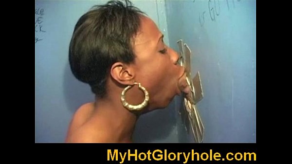 Wild gloryhole blowjob with multiple girls