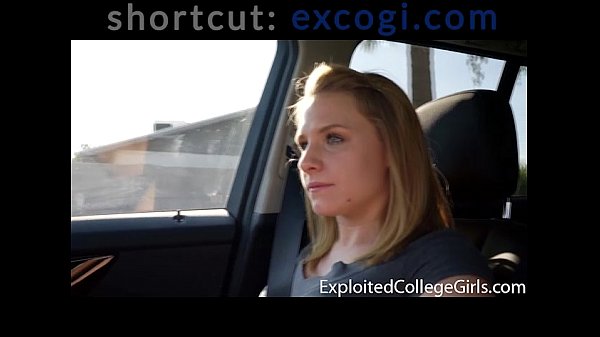 Teen girl first time blowjob on the road