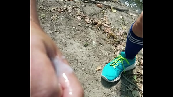 step mom gets a bj in the woods