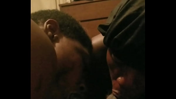 Ebony girls suck big black cock POV