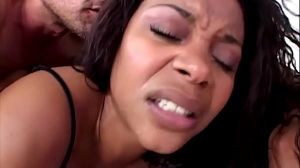 Casey Kitten and Booballoo take on a big cock in a black threesome with anal and creampie