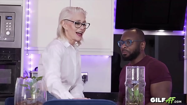 Jacy granny fucked by big black cock Axel Reigns