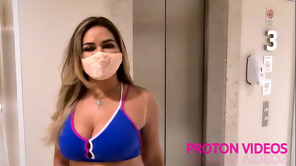 Luna Oliveira blonde gym girl anal cowgirl POV