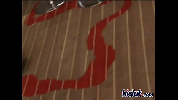 Latina amateur brunette Lickingdrove gives interracial blowjob in lingerie