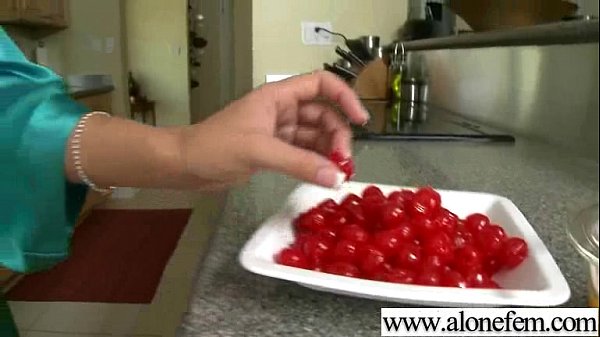 Redhead teen girl masturbation with sex toys and vibrator