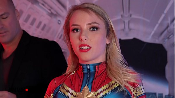Dixie Lynn Cosplay Captain Marvel Fucked by Sean Lawless