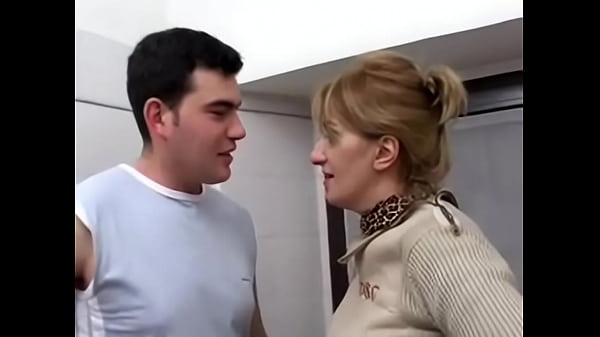 Blonde mature woman craves hard cock and cumshot