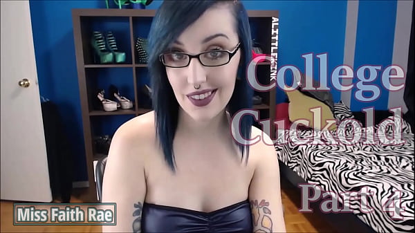 Miss Faith Rae college girlfriend POV roleplay humiliates loser boyfriend in cuckolding scene