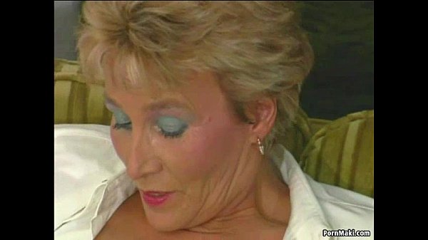 Granny tries anal for the first time