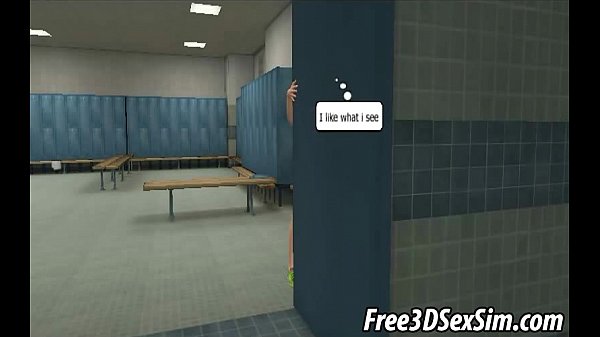To0Nietart 3D lesbian babe gets fingered in anime locker room
