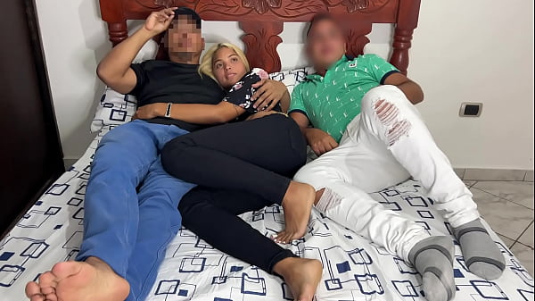 La Perris gets fucked by friend while girlfriend watches