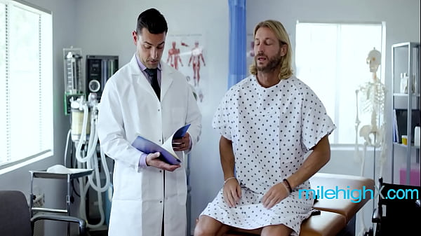 Blake Blossom riding doctor in nurse scrubs