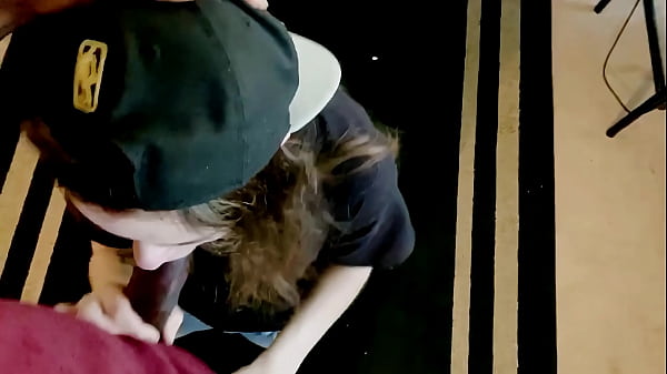 Forsakenoutlaw and ForsakenSkye lesbian brunette pays debt with rough blowjob