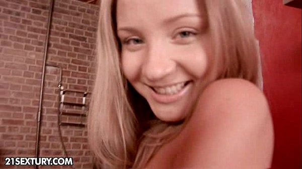 Betty Sinovia solo masturbation with big natural boobs and bald pussy