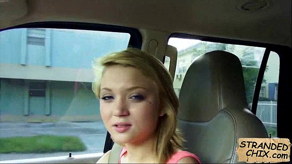 Dakota Skye teen fucks for a ride in public