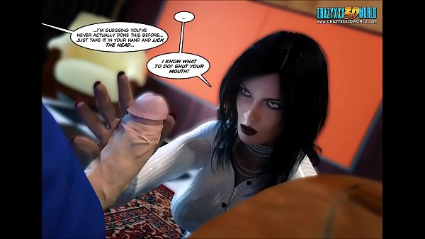 Mature cartoon 3D girls in pantyhose and stockings have big tits in crazy 3D hentai episode 52