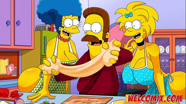 Simpsons toon babes with big butts and boobs