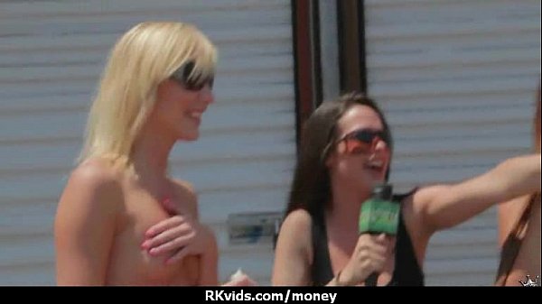 Medapascal Desperate Teen Strips Naked in Public to Pay Rent