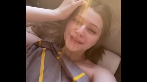 Blonde 18yo ToriAndNick morning solo anal jerk off