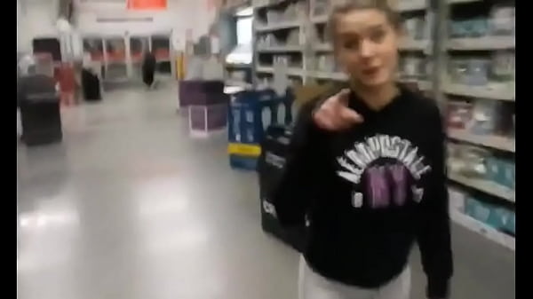 Ryland Ryker gets a public blowjob in Walmart by a naughty stranger girl