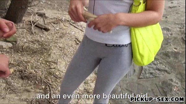 Minnie Manga gets paid to blow amateur euro babe under tree POV