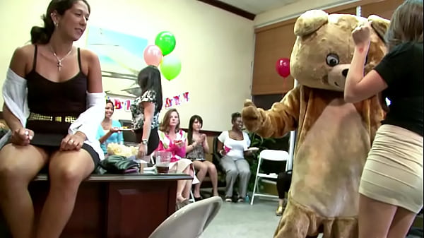 Alaina Brooke and Sasha Fox Join Big Dick Male Dancers at a Wild CFNM Party