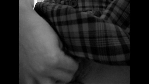 black and white solo masturbation scene