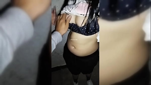 Crisanto seduces Estefani's petite girlfriend at the after-party