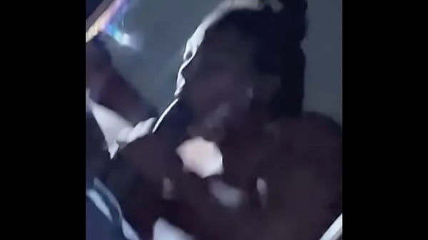 Ebony couple sloppy deepthroat blowjob with Kendale