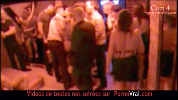 French hidden cam swingers caught masturbating and rubbing in a real amateur club