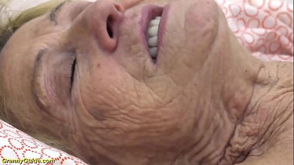 90 year old granny gets rough fucked by step son