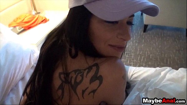 Krystincums teen stepmom Adriana Lynn gets her asshole pounded in public