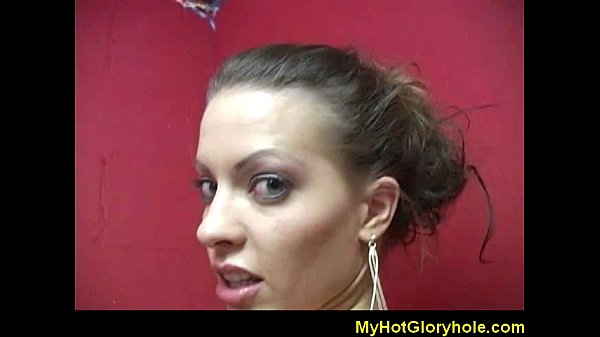 Vanessa Lane ebony gloryhole initiation with black woman blowjobs