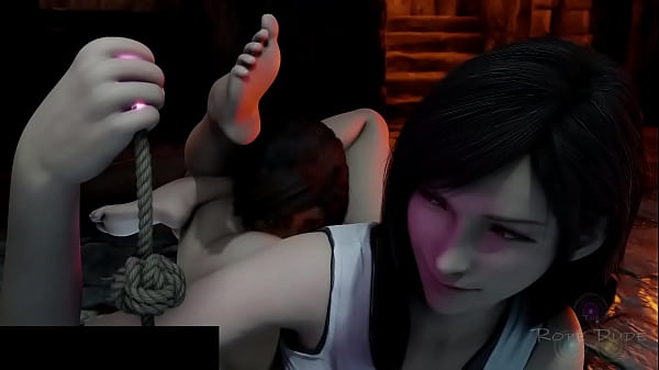 Lara and TheRopeDude lesbian bondage shibari