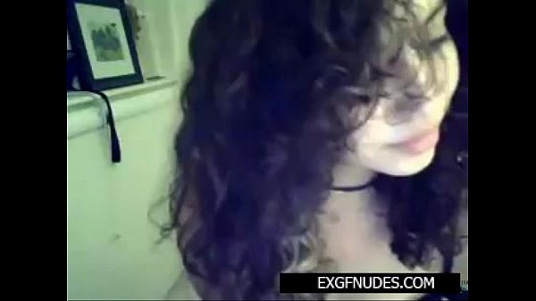 Latina teen strips on webcam for boyfriend