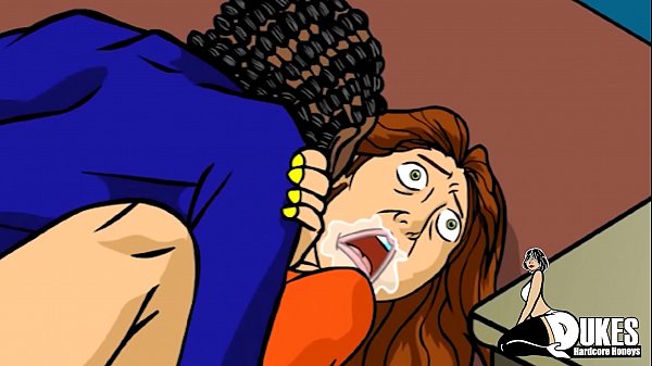 Redhead wife cheats with black guy during lunch