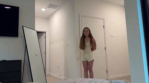 Tony Marzo seduces Juniper Ren's perfect ass in homemade step-family fantasy