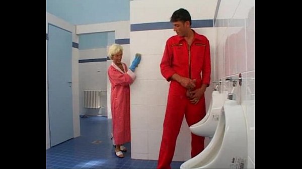 Blonde cleaning lady Tiffany gets cumshot on the job