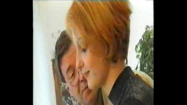 Redhead gives Harry S Morgan a blowjob and facial