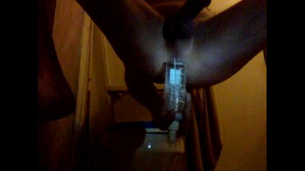 Teen boy Salen destroys his anal hole with dildo