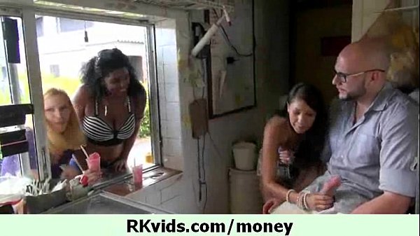 Teen girls getting paid for public nudity and sex