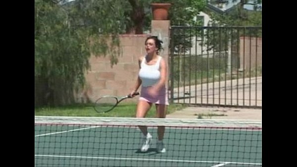 Angelica Sin big tits milf tennis girl cumshot outdoor sex
