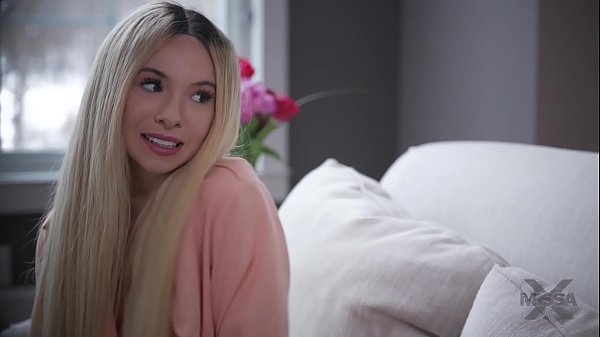 Blonde Miss Missax rides cowgirl in hardcore teaser