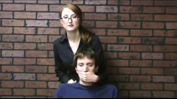 Miss Kendra and punk girl give a boy a handjob together