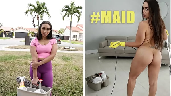 Lily Hall big butt latina maid fucks for cash