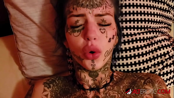 Amber Luke Amateur Blowjob POV with Big Cock and Tattooed Tattooed Amateur Beauty