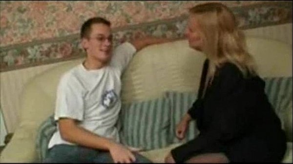 Blonde mature woman gets punished in a lesson