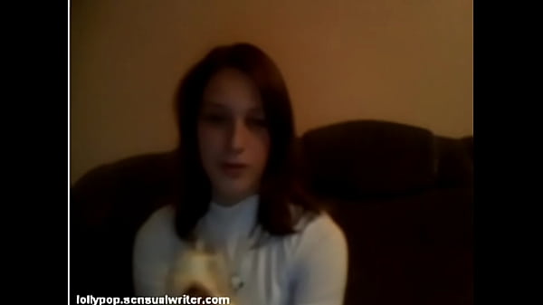 Russian Teen Brunette Teases Softcore Solo On Webcam