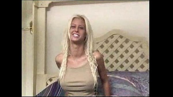 Krystal Steal and young stud in a blonde cumshot blowjob scene