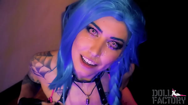 Weird Boners cosplay jinx blowjob with cumshot and facial featuring Nova White